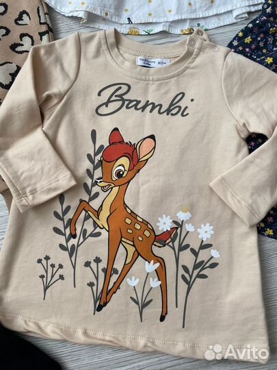 Вещи пакетом на девочку 80-86