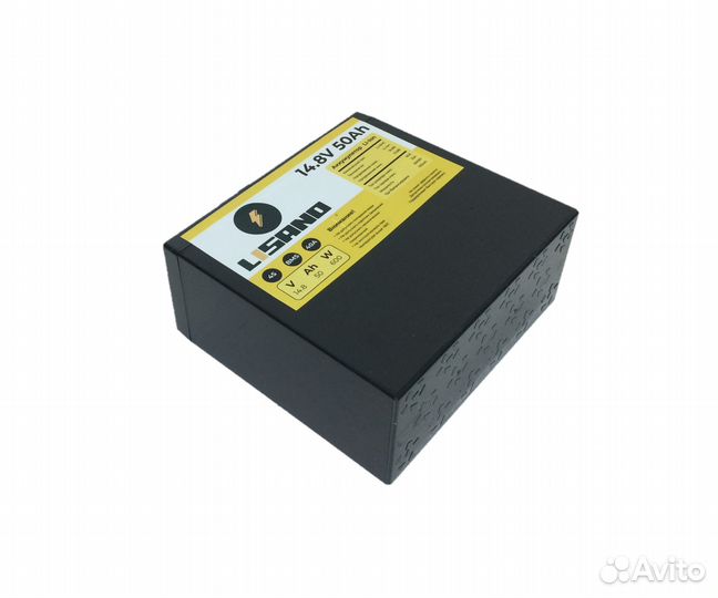 Аккумулятор 14.8В 50Ач для эхолота, gls 10, AT 2