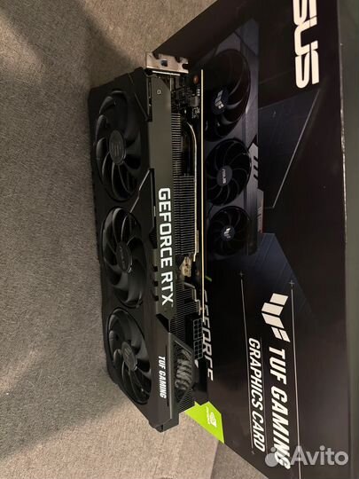 Видеокарта asus rtx 3070 ti