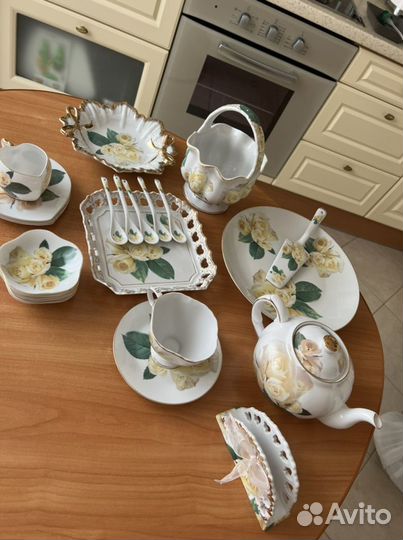 Сервиз столовый фарфор Англия