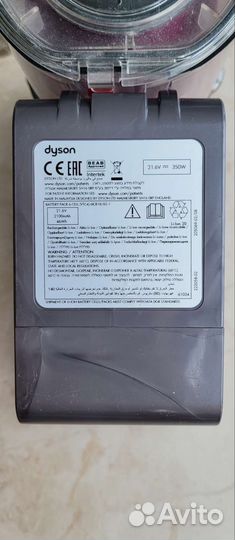 Пылесос Dyson DC62 с новым аккумулятором