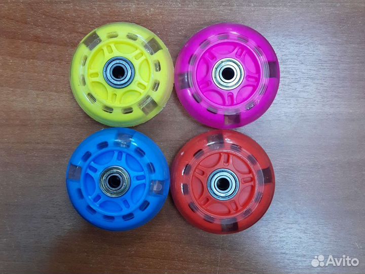 Колесо 80мм для самоката розовое