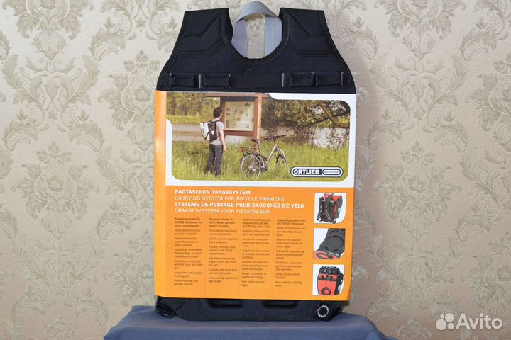 Заплечная переноска Ortlieb для велосумок Германия
