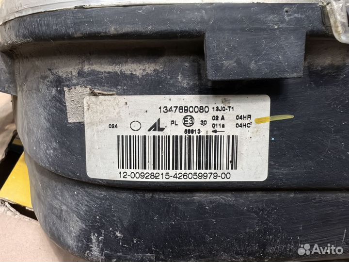 Фары на fiat ducato 244