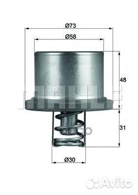Термостат THD289 Mahle/Knecht