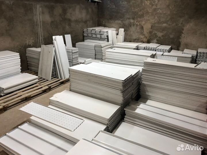 Стеллаж металлический для магазина