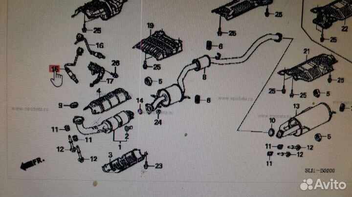 Датчик кислорода лямбда зонд