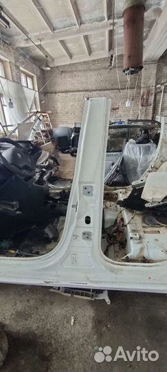 Стойка средняя левая с порогом Citroen C3 Picasso