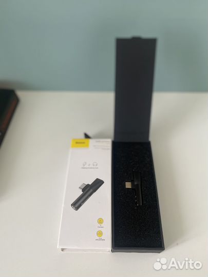 Адаптер Baseus USB Type-C - USB Type-C / mini jack