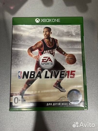 Игра NBA live15 на xbox one