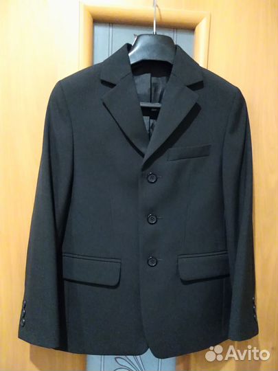 Пиджак темно синий