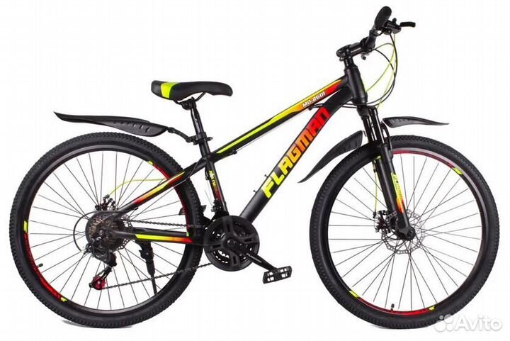 Велосипед горный 24 Flagman 2401-2