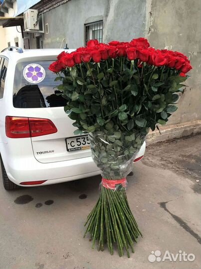 Розы Высокие Розы Гиганты Доставка Москва