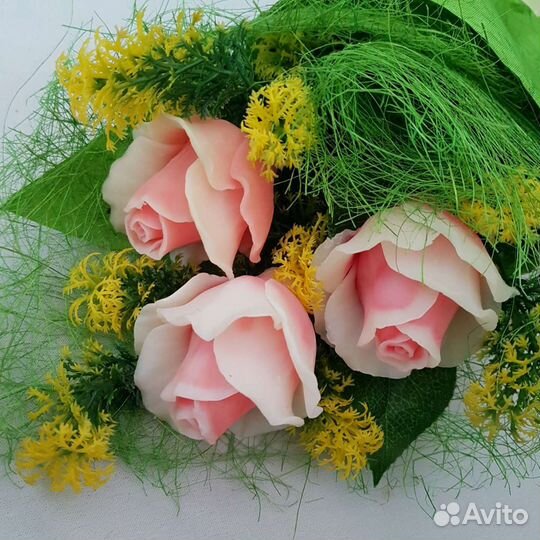 Мыльные букеты