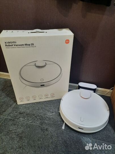 Робот-пылесос xiaomi robot vacuum-mop 2s