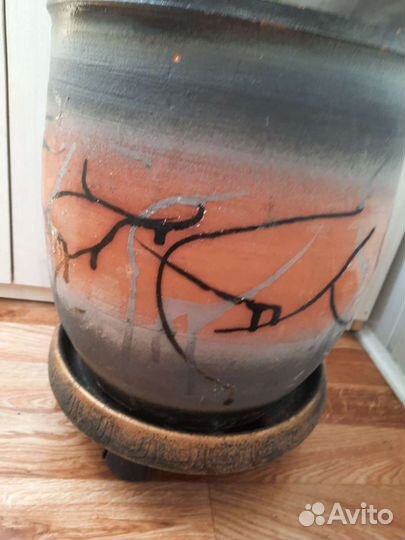 Керамический горшок для цветов