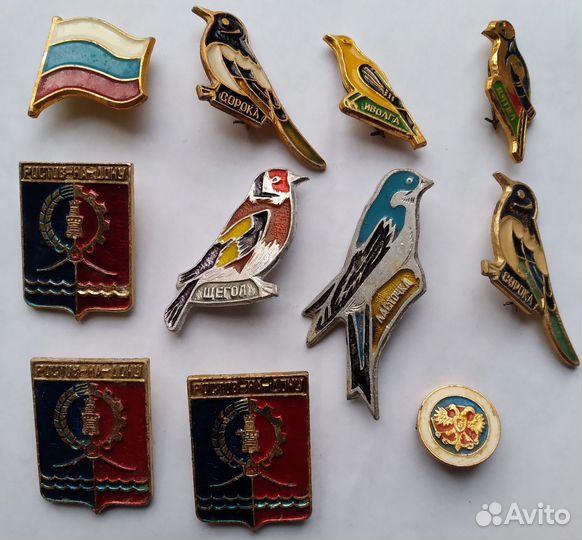 Значки 11шт
