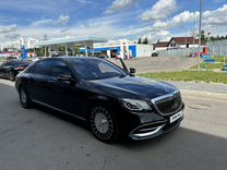 Mercedes-Benz Maybach S-класс 4.0 AT, 2019, 75 000 км, с пробегом, цена 8 500 000 руб.