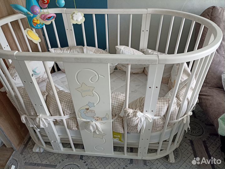 Детская кроватка люлька