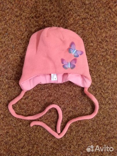 Шапка зимняя для девочки 54 56