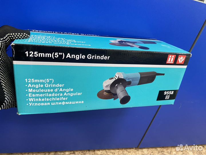 Ушм болгарка makita 125mm, модель 9558HB