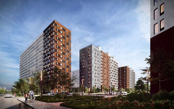 1-к. квартира, 37,2 м², 10/17 эт.