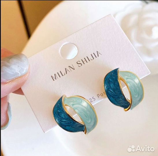 Винтажные серьги