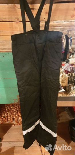 Брюки утепленные