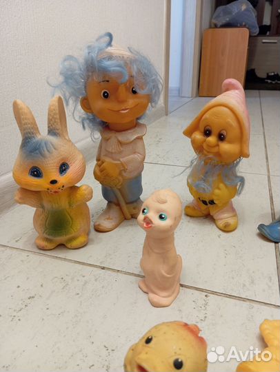 Резиновые игрушки СССР
