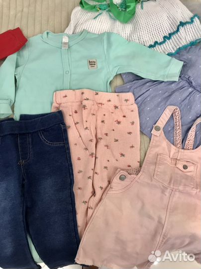 Пакет одежды на девочку 86