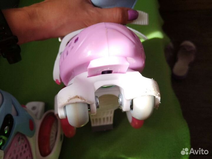 Роликовые коньки детские раздвижные