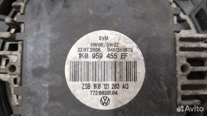 Вентилятор радиатора Seat Altea, 2009