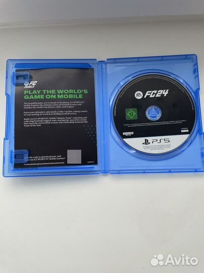 Игра для приставки ps5 ea fc 24