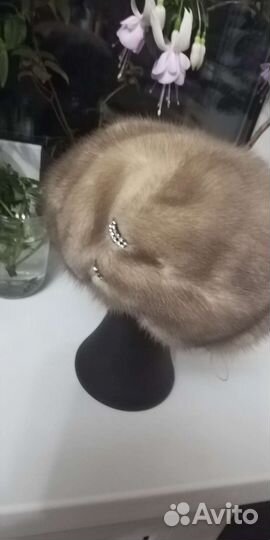 Берет норковый