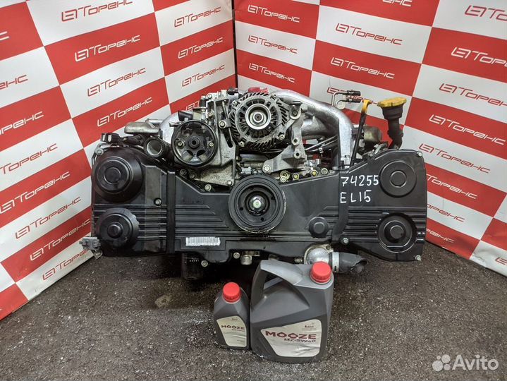 Двигатель EL15 на impreza