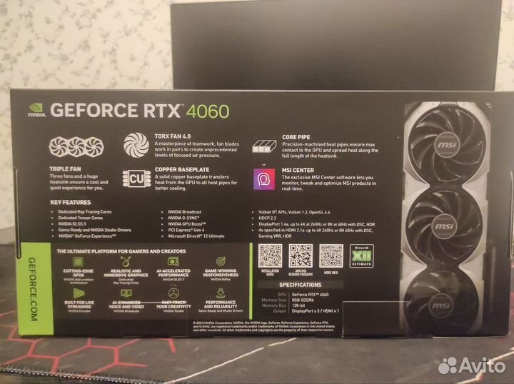 Видеокарта rtx 4060 8gb