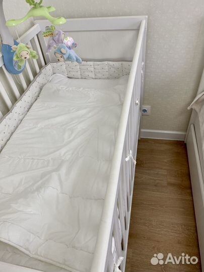 Детская кроватка IKEA Сундвик