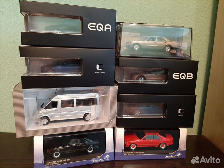 Mercedes (Minichamps IXO Whitebox Altaya ) 1/43