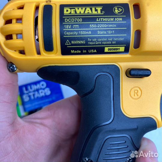 Шуруповерт Dewalt 18V