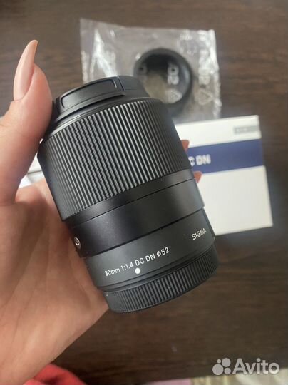 Объектив Fujifilm x mount 30mm F1.4 DC DN