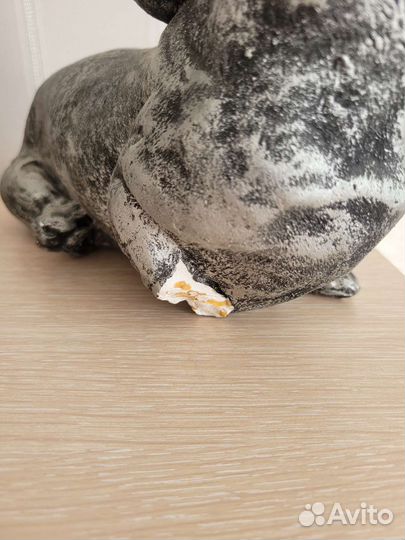 Статуэтка-копилка такса