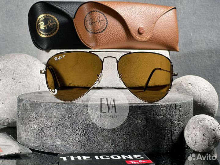 Очки Ray Ban Aviator Large Metal 3025 001/57