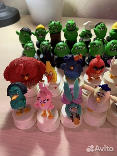 Шахматы магнитные Angry birds злые птички