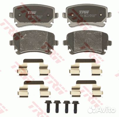 Колодки тормозные audi A4/A6/A8/VW multivan/T5/pha
