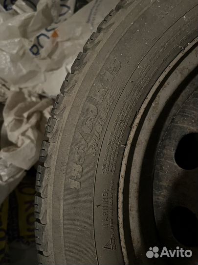 Комплект зимних колес r15