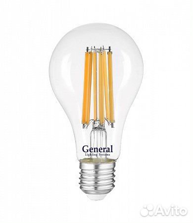 Лампы General LED glden-A65S-25-230-E27-6500 нити