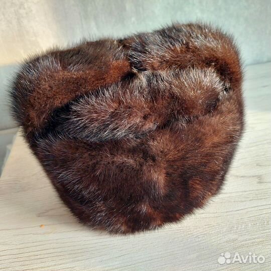 Шапка меховая формовка мужская норка