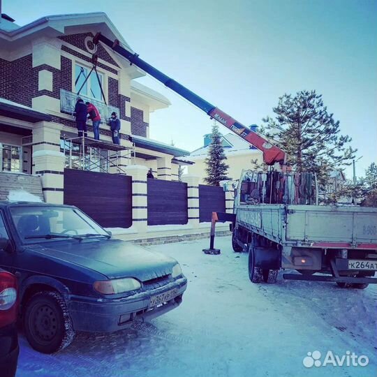 Манипулятор 3т, грузоперевозки 5т услуги