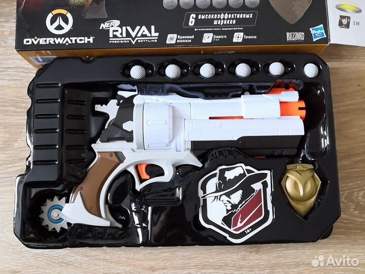 Overwatch mccree best sale nerf rival blaster