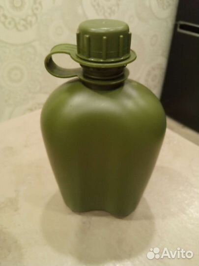 Фляга армейская с котелком